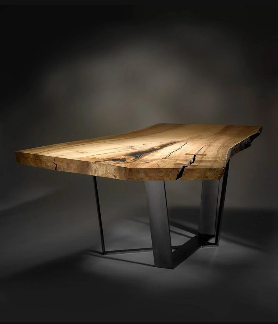 Wood & Metal Dining Tables